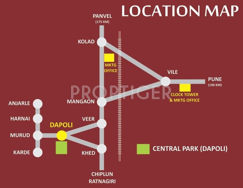 Images for Location Plan of Goka Gold Valley Konkan