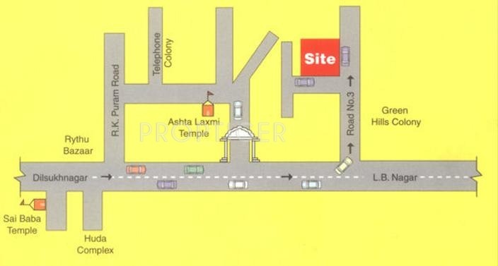 Images for Location Plan of Jubilee Shubha Lakshmi