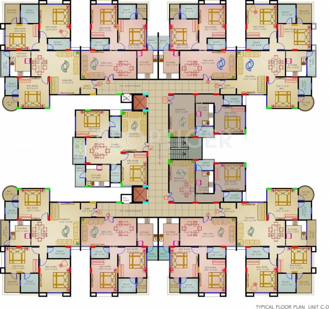  green-valley Block D Cluster Plan