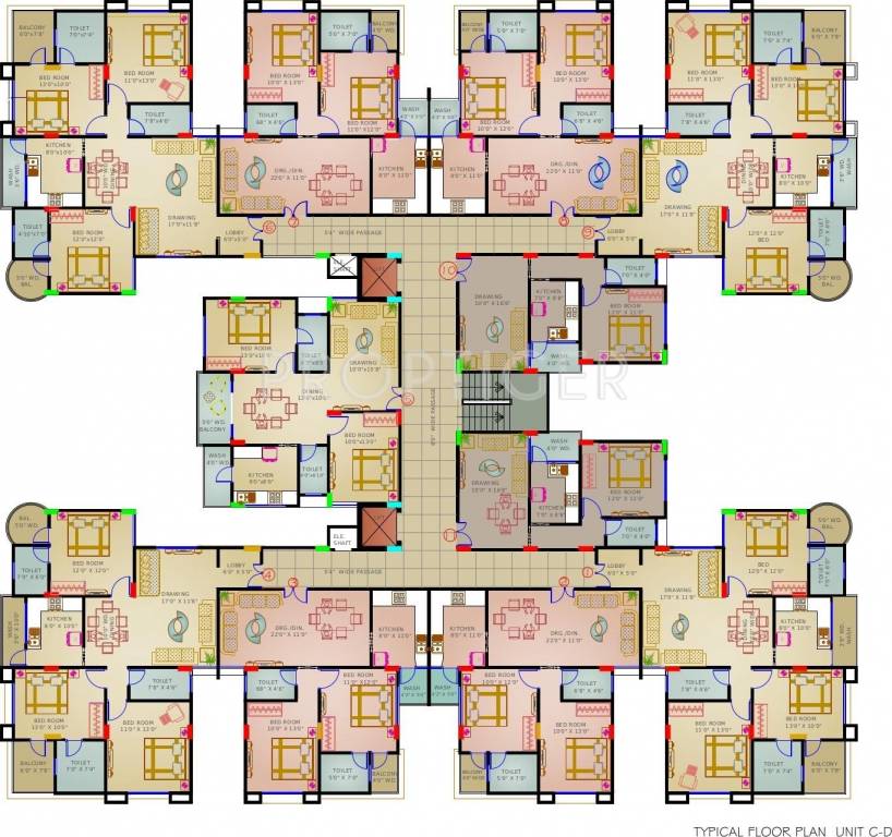  green valley Block D Cluster Plan