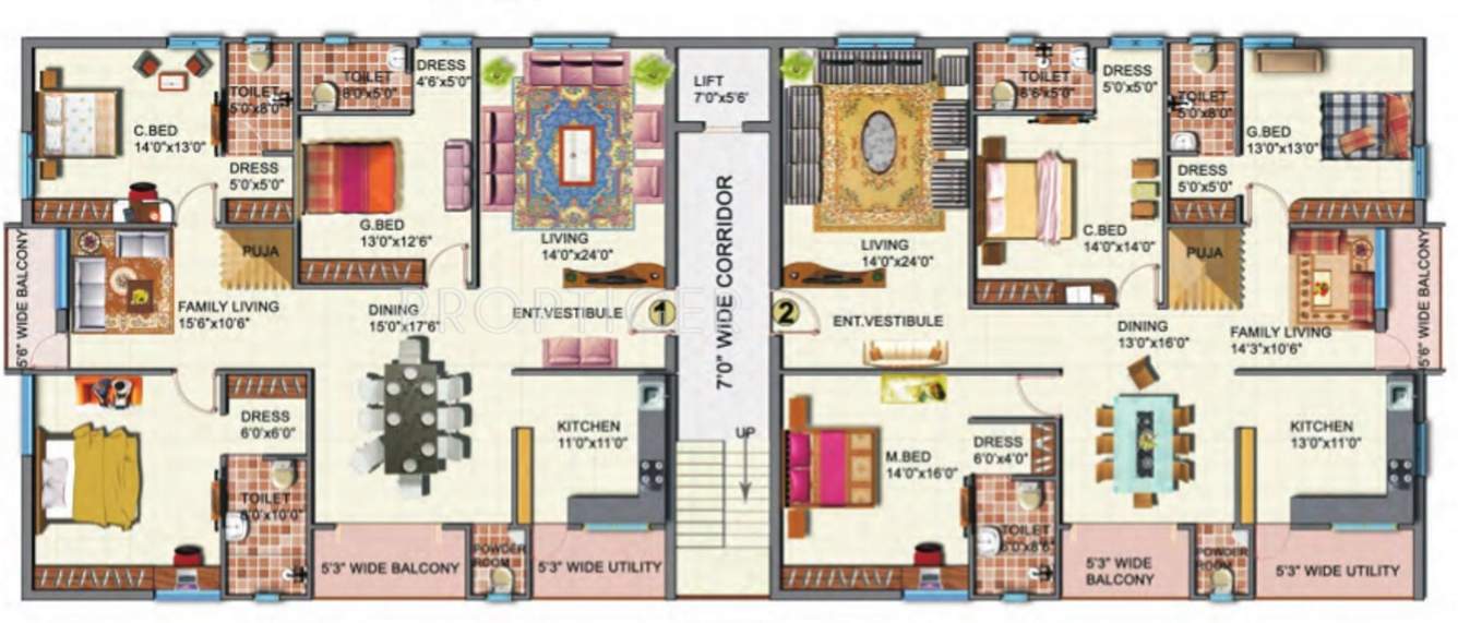 Images for Cluster Plan of Saishakti Infrastructure Bhaskara Signature