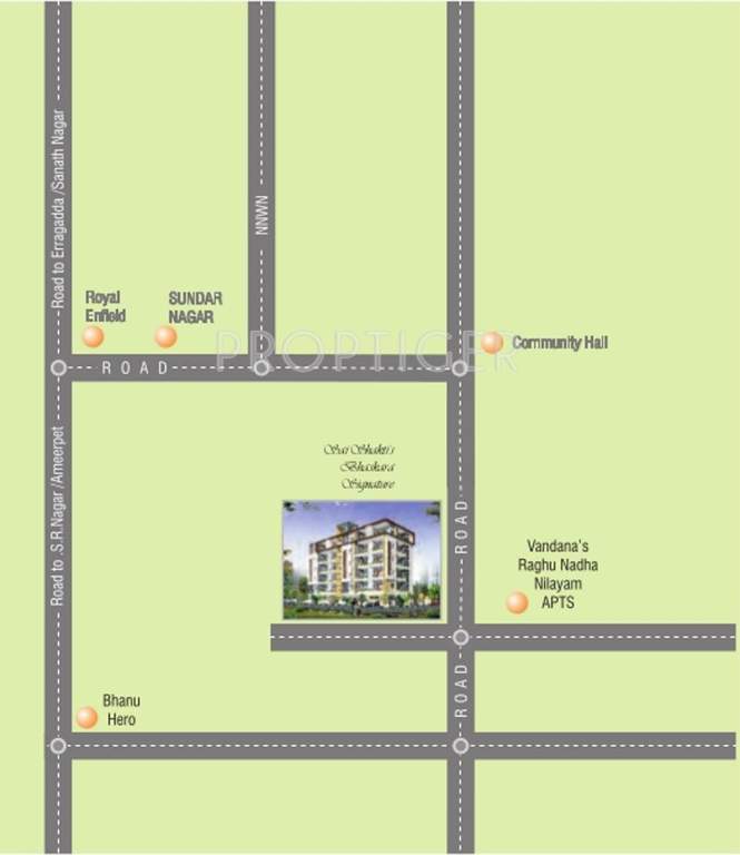 Saishakti Infrastructure Bhaskara Signature Location Plan