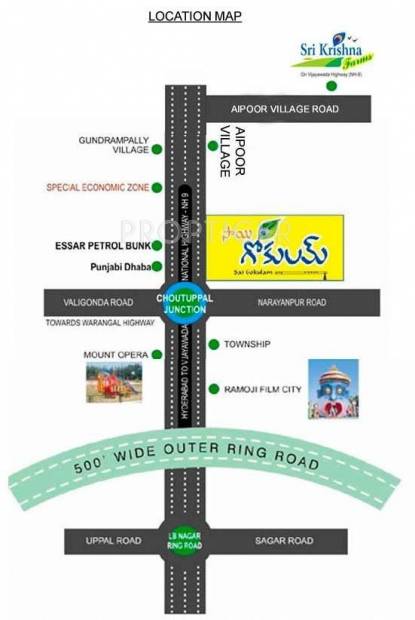 Images for Location Plan of Rishi Sai Gokulam