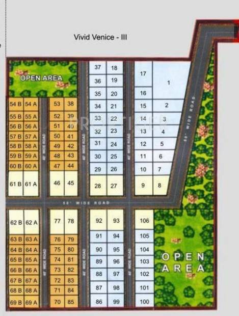 Dhaatri Leafig Layout Plan