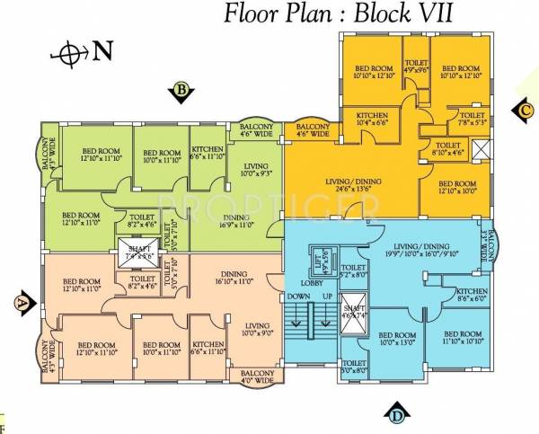Images for Cluster Plan of Unimark Group Srijan Heritage Enclave