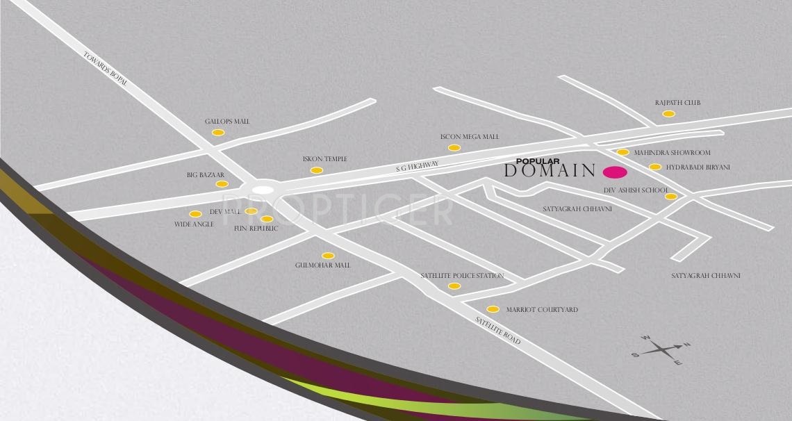 Images for Location Plan of Popular Domain