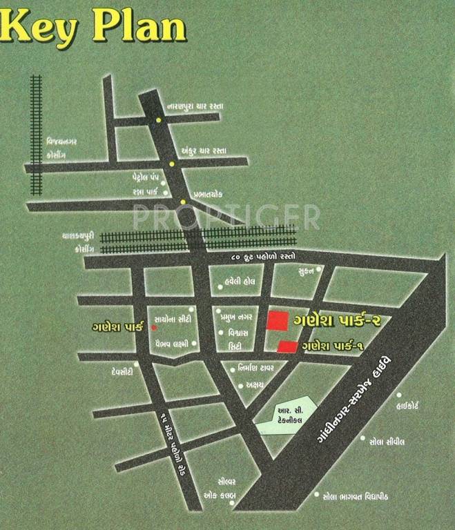 Images for Location Plan of Shree Siddhi Group Ganesh Park 2