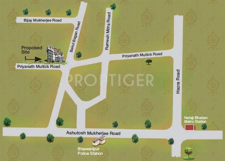  priya Images for Location Plan of Shreshta Priya