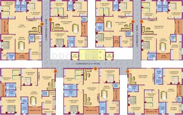 Images for Cluster Plan of Udaya Heights Emerald Images for Cluster Plan of Udaya Heights Emerald