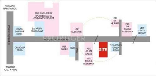 Images for Location Plan of HSR Venkata Rama Serenity