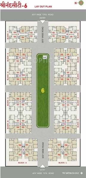 Mahadev Sri Nand City 6 Layout Plan