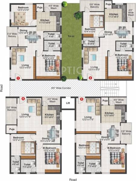 Images for Cluster Plan of Aryamitra Bluebells
