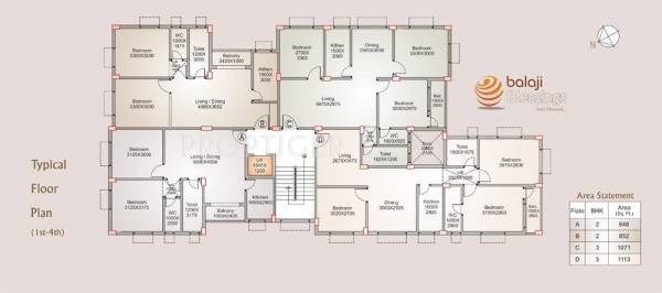 Images for Cluster Plan of Balaji Consortium Blessing
