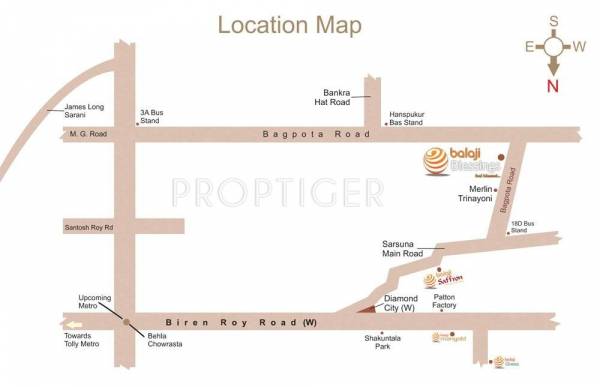 Balaji Consortium Blessing Location Plan