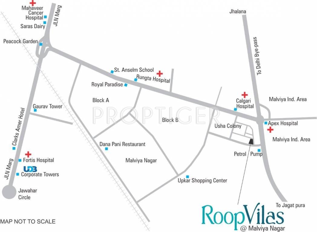 Images for Location Plan of Unique Roop Villas