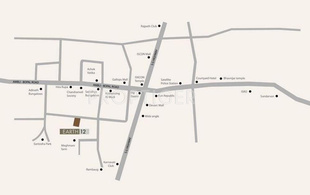 Images for Location Plan of Elegance Skyz Earth 12