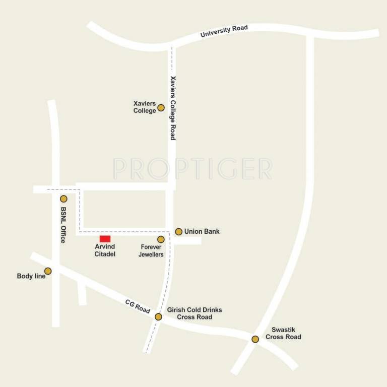 Images for Location Plan of Arvind Citadel