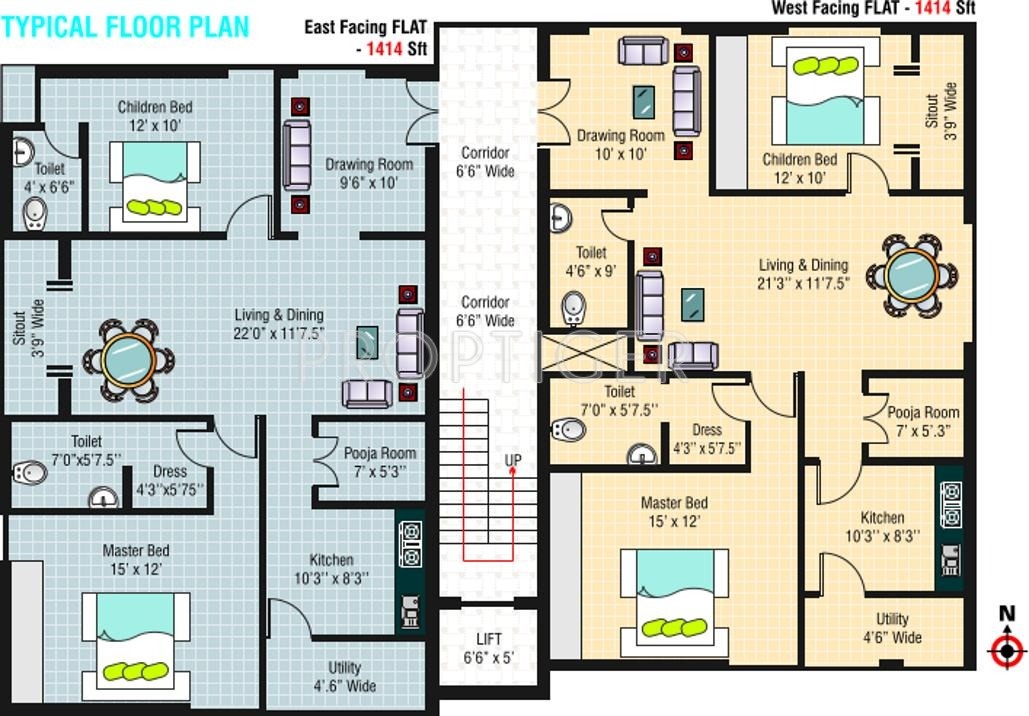 Images for Cluster Plan of Abhinandana Pride
