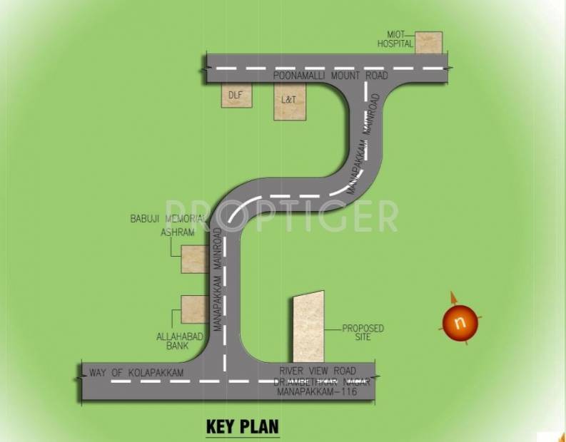  alankar Images for Location Plan of Malles Alankar
