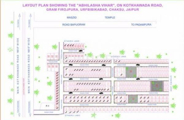 Images for Layout Plan of Bihariji Abhilasha Vihar