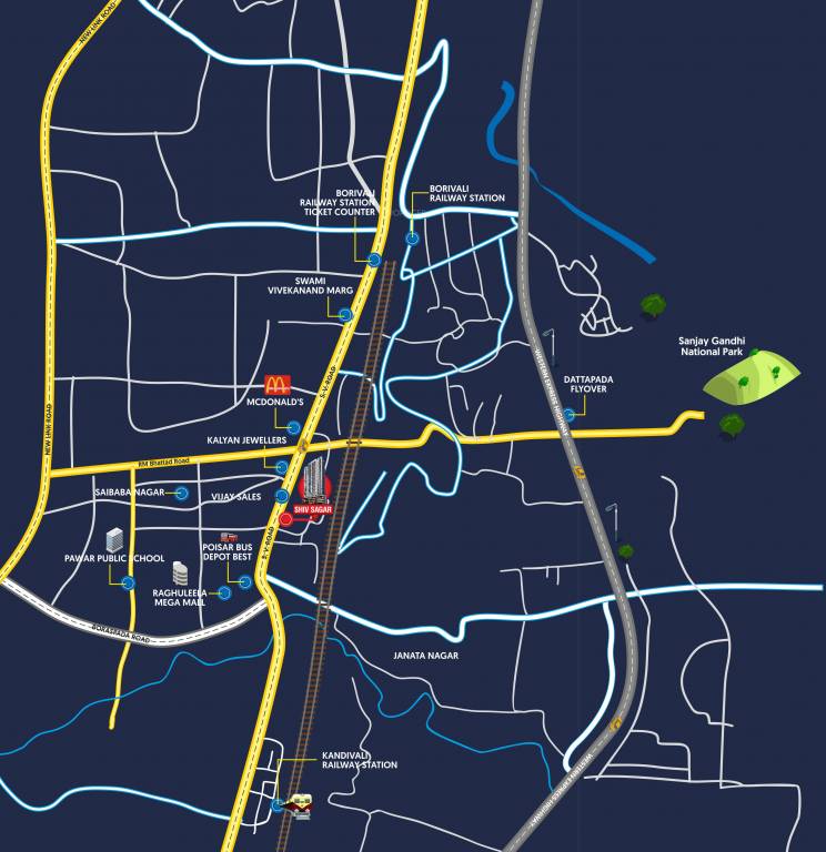 shiv sagar Location Plan