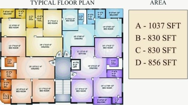 Images for Cluster Plan of Ganpati Ganapati Tower