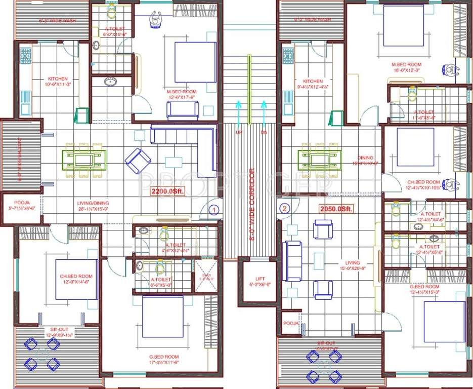 Images for Cluster Plan of Anuhar Exotica