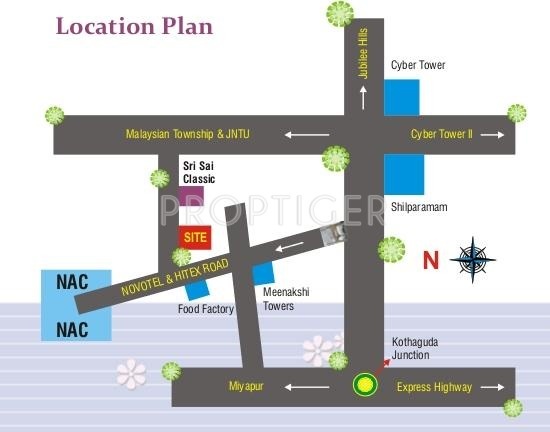 Images for Location Plan of Sai Sri Sai Elite