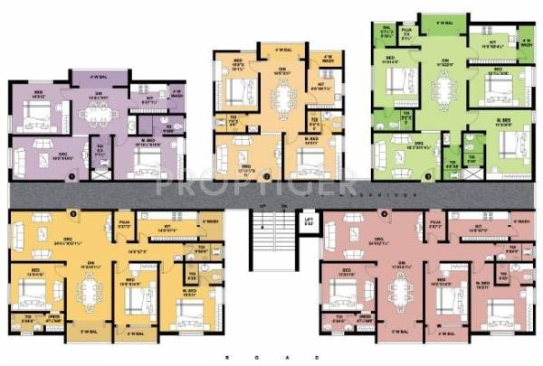Images for Cluster Plan of Sai Pragathi Pride