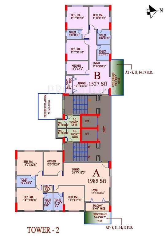  regency Images for Cluster Plan of Alcove Regency