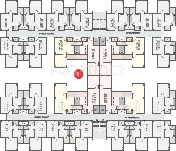 Images for Cluster Plan of DBS Umang Narol 3 To 8
