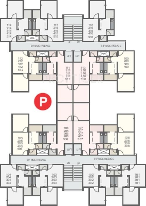 Images for Cluster Plan of DBS Umang Narol 3 To 8