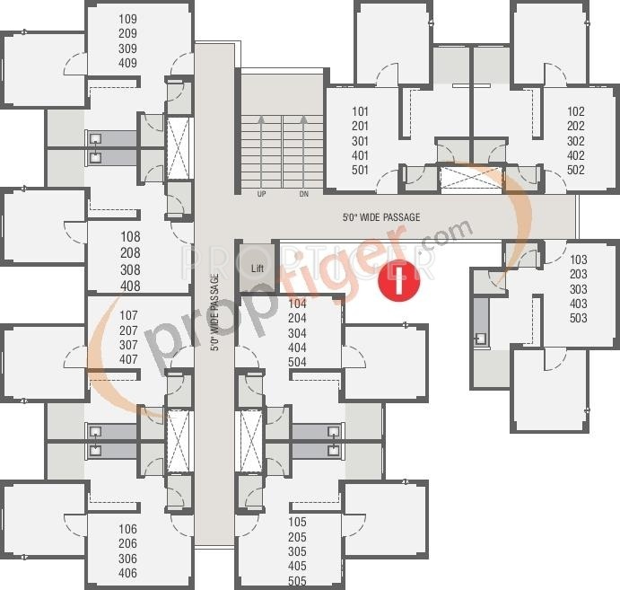 Images for Cluster Plan of DBS Umang Narol 3 To 8