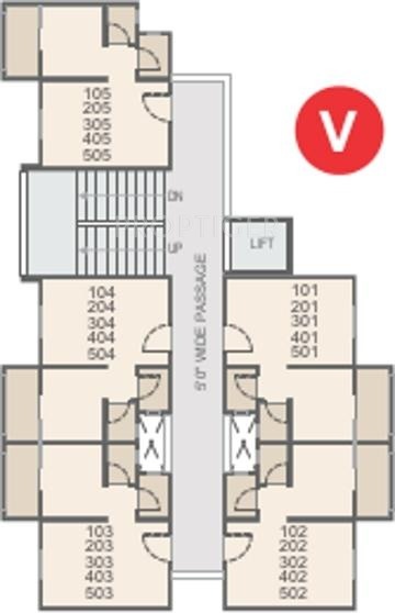 Images for Cluster Plan of DBS Umang Narol 3 To 8