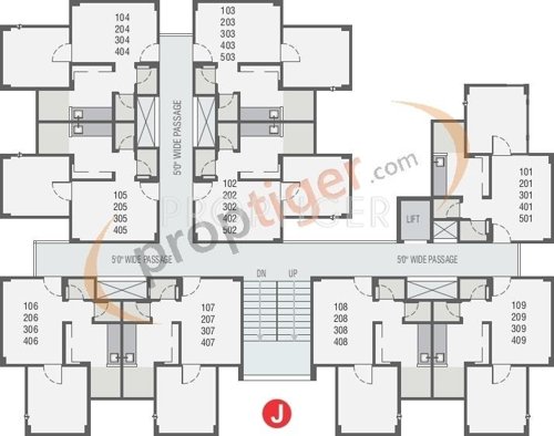 Images for Cluster Plan of DBS Umang Narol 3 To 8