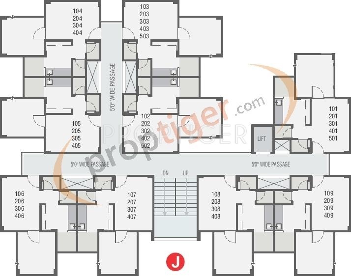 Images for Cluster Plan of DBS Umang Narol 3 To 8