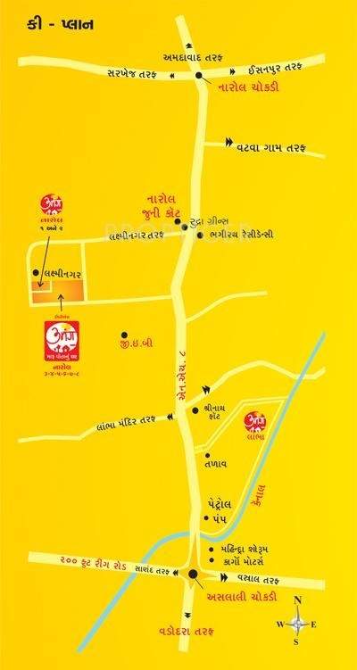 Images for Location Plan of DBS Umang Narol 3 To 8