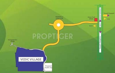 Images for Location Plan of Sanathana The Vedic Village