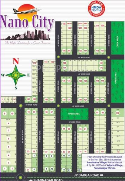 Images for Layout Plan of Bhashyam Developers Nano City