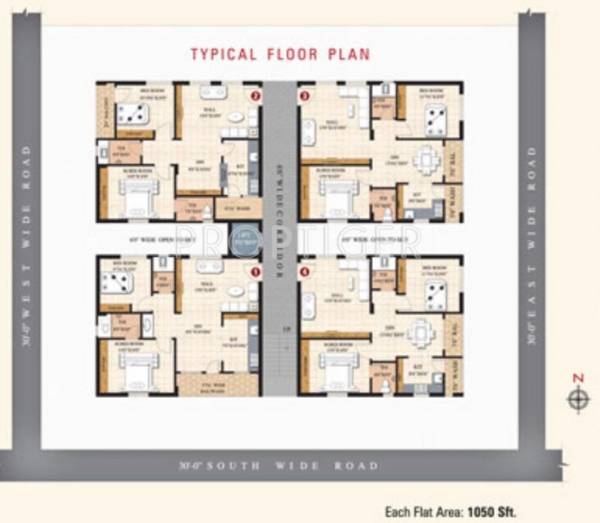 Images for Cluster Plan of Tripura Manor