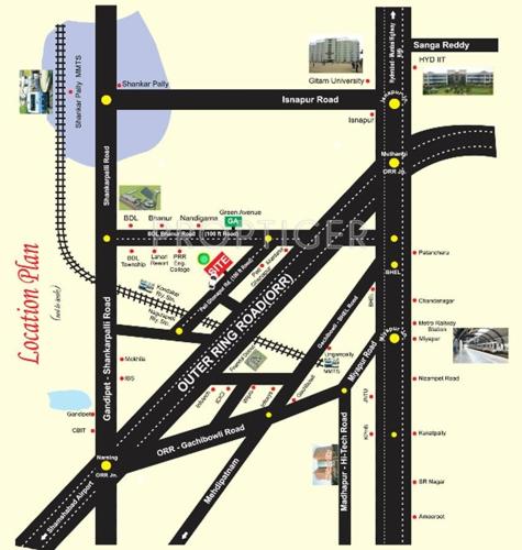  golden-county Images for Location Plan of Bhashyam Developers Golden County