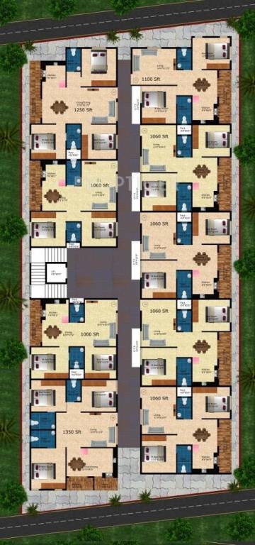 Images for Cluster Plan of Kumari Brundavan