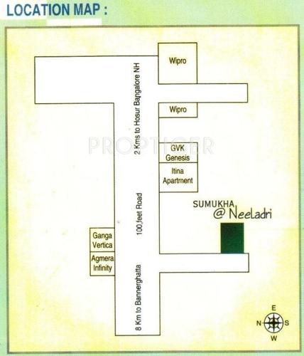 Images for Location Plan of Sree Nakoda Sumukha Neeladri