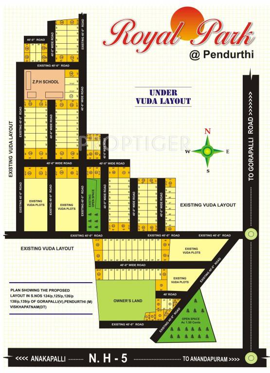 Images for Layout Plan of Bhashyam Developers Royal Park