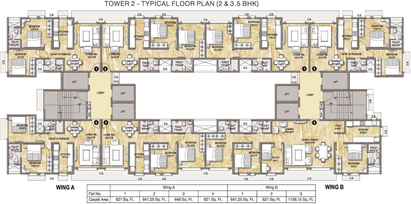  kaatyayni heights Images for Cluster Plan of Starwing Kaatyayni Heights