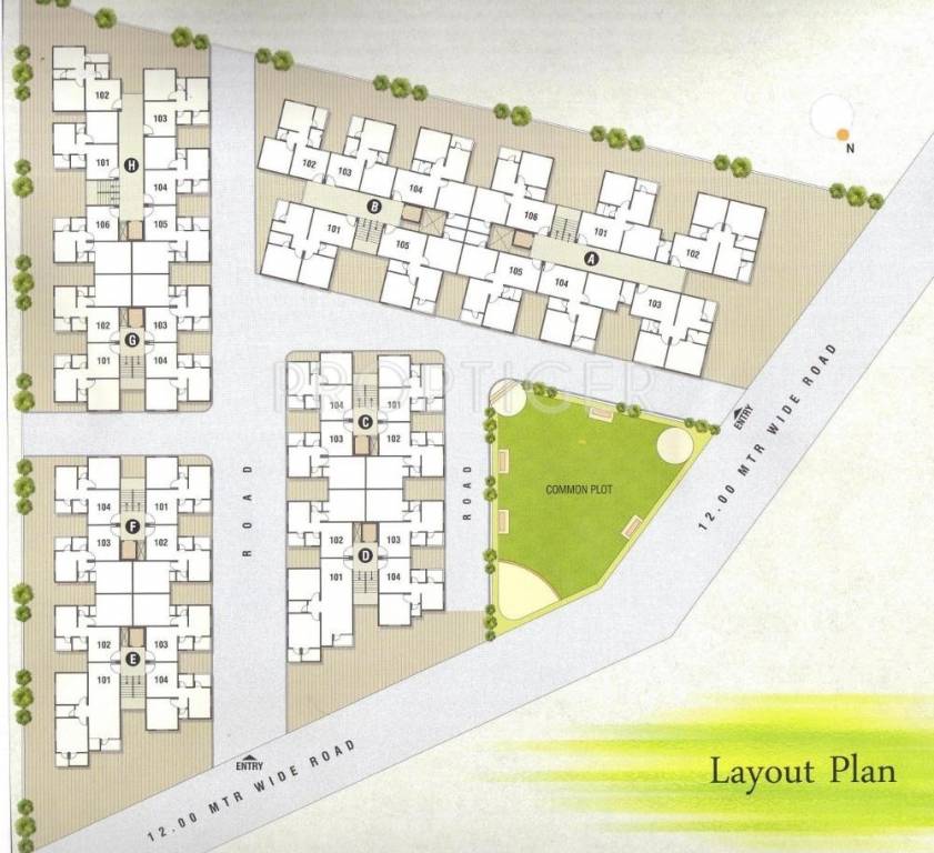 Images for Layout Plan of Shree Riddhi Sanidhya Green