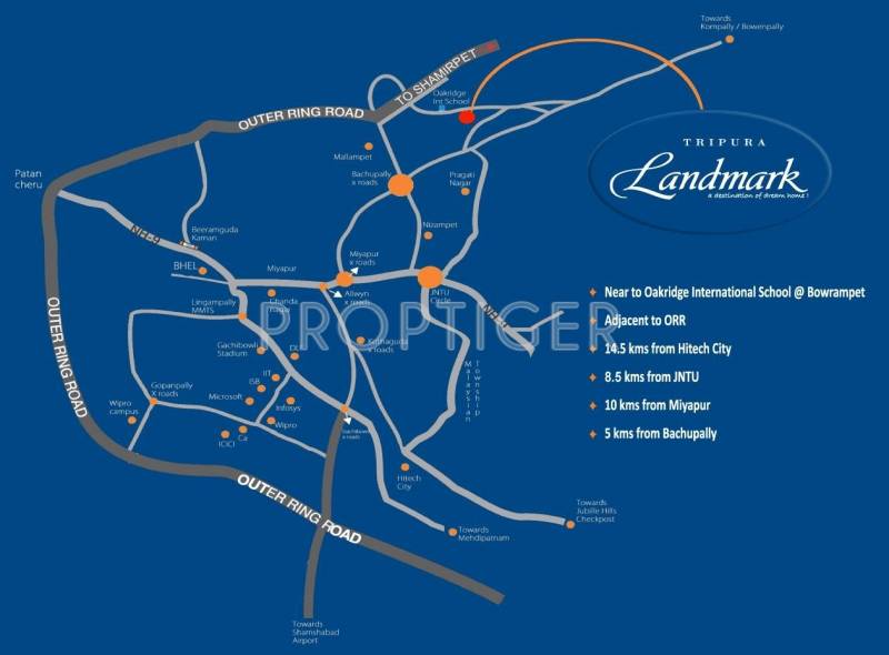  landmark Location Plan