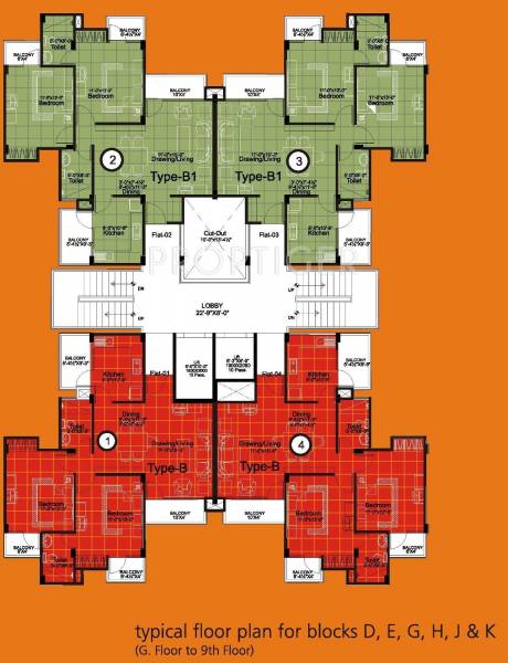 Images for Cluster Plan of Unique Unique Towers