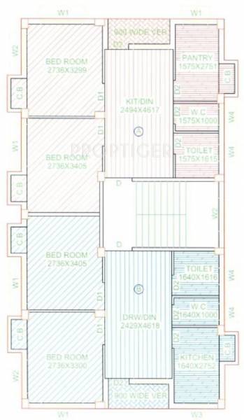 Images for Cluster Plan of Jeet Nirman Exotica