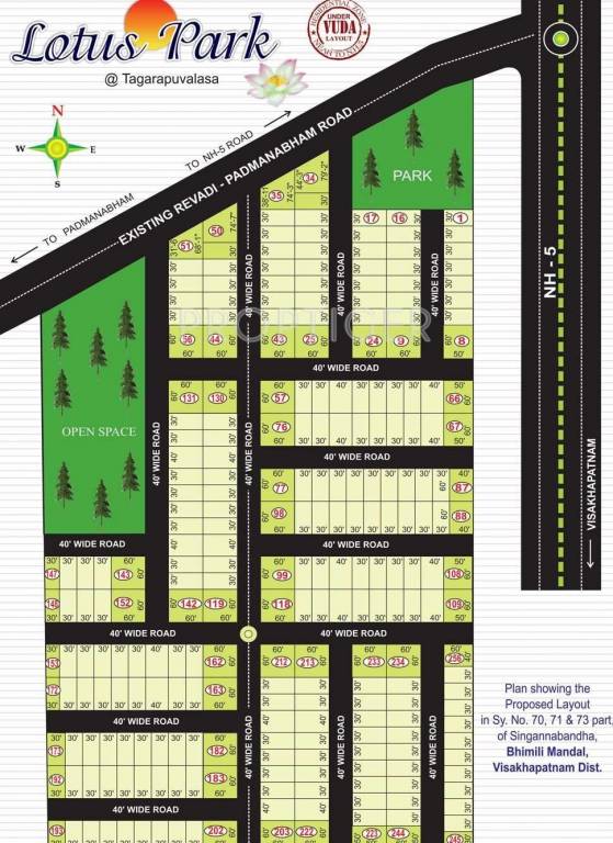 Images for Layout Plan of Bhashyam Developers Lotus Park